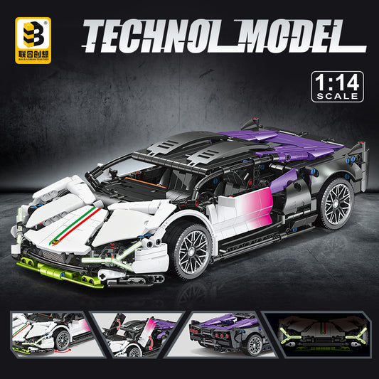 Technomodel Lamborghini paars