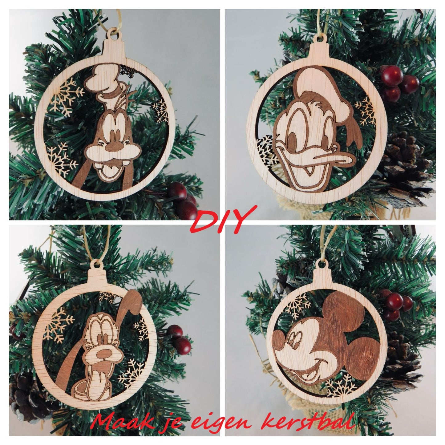 Kerstballen Disney