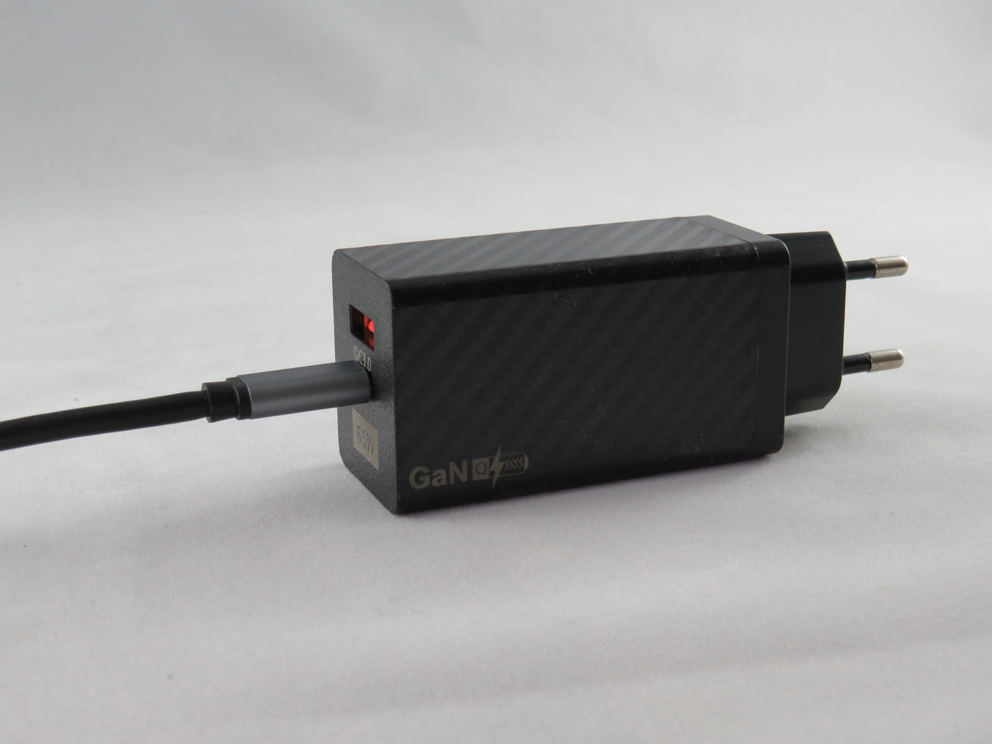 GaN 65W snellader USB en USB-C