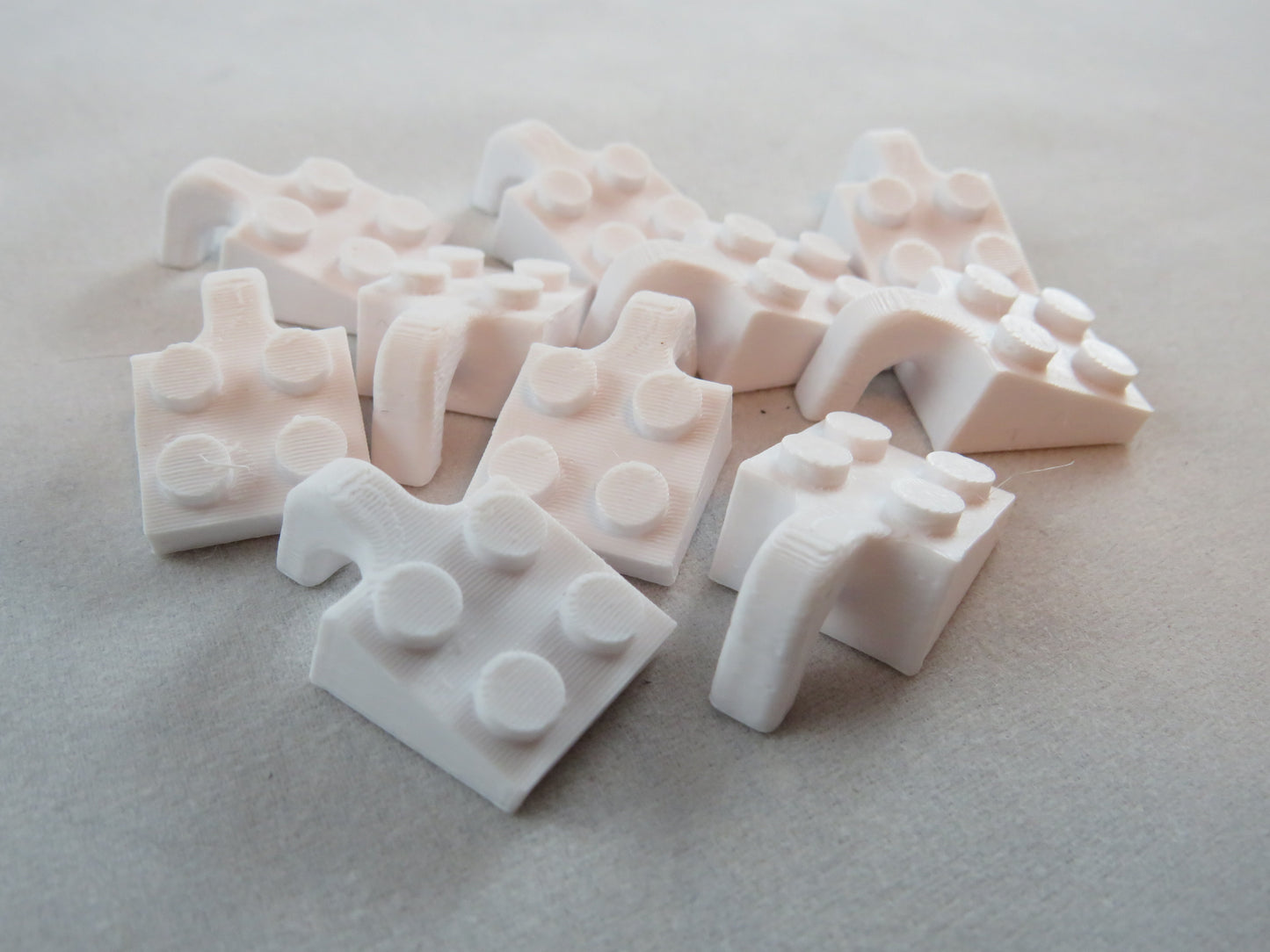 2x2 montageblokjes - Passend op IKEA Skadis - Passend op LEGO