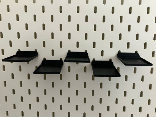 Plateau voor Brickheadz - 5 stuks - Passend op IKEA Skadis - Passend op LEGO Brickheadz