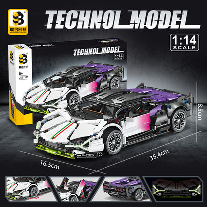 Technomodel Lamborghini paars