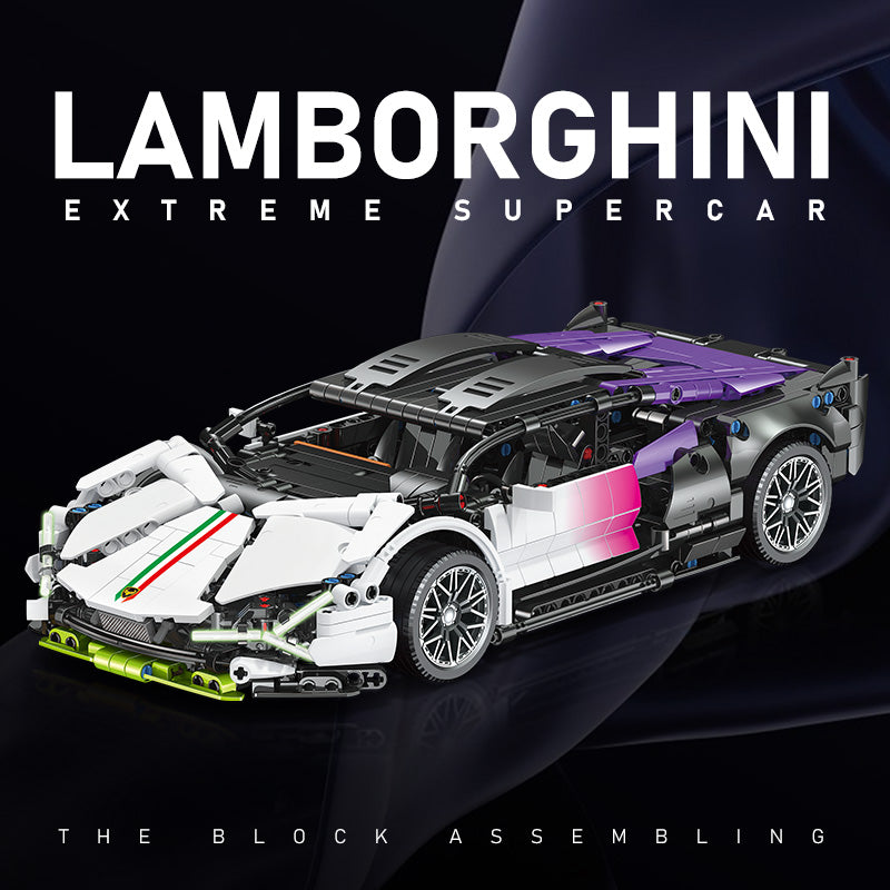 Technomodel Lamborghini paars