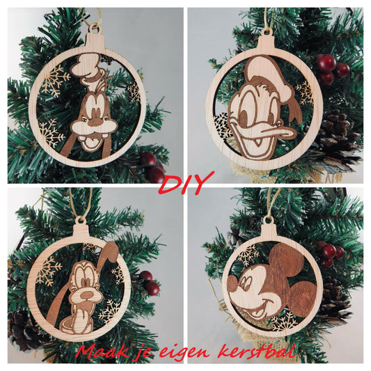 Kerstballen Disney