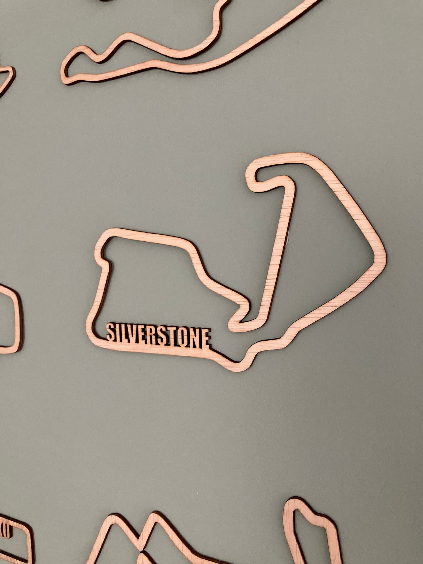 F1 circuit met naam - losse circuits