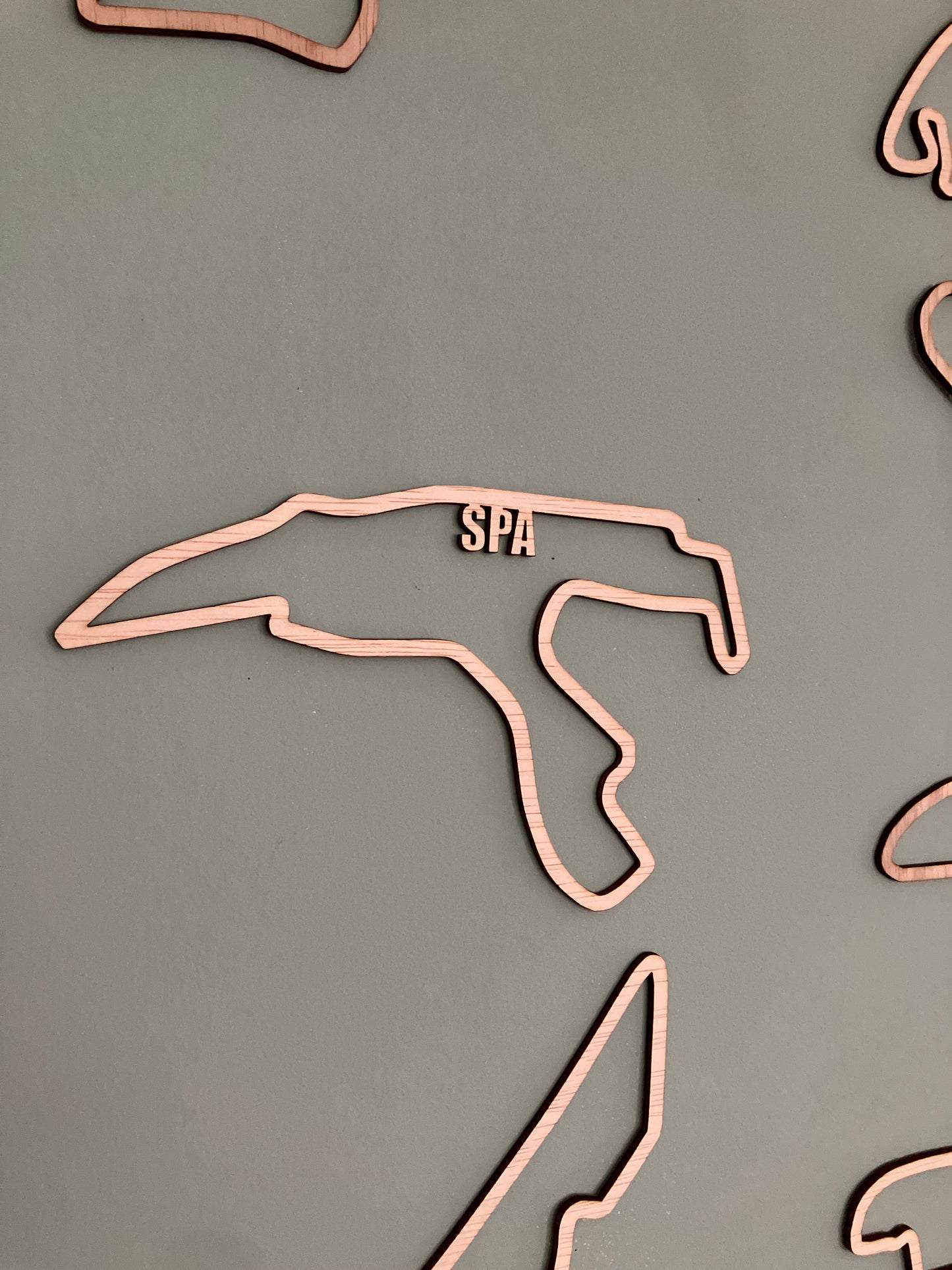 F1 circuit met naam - losse circuits