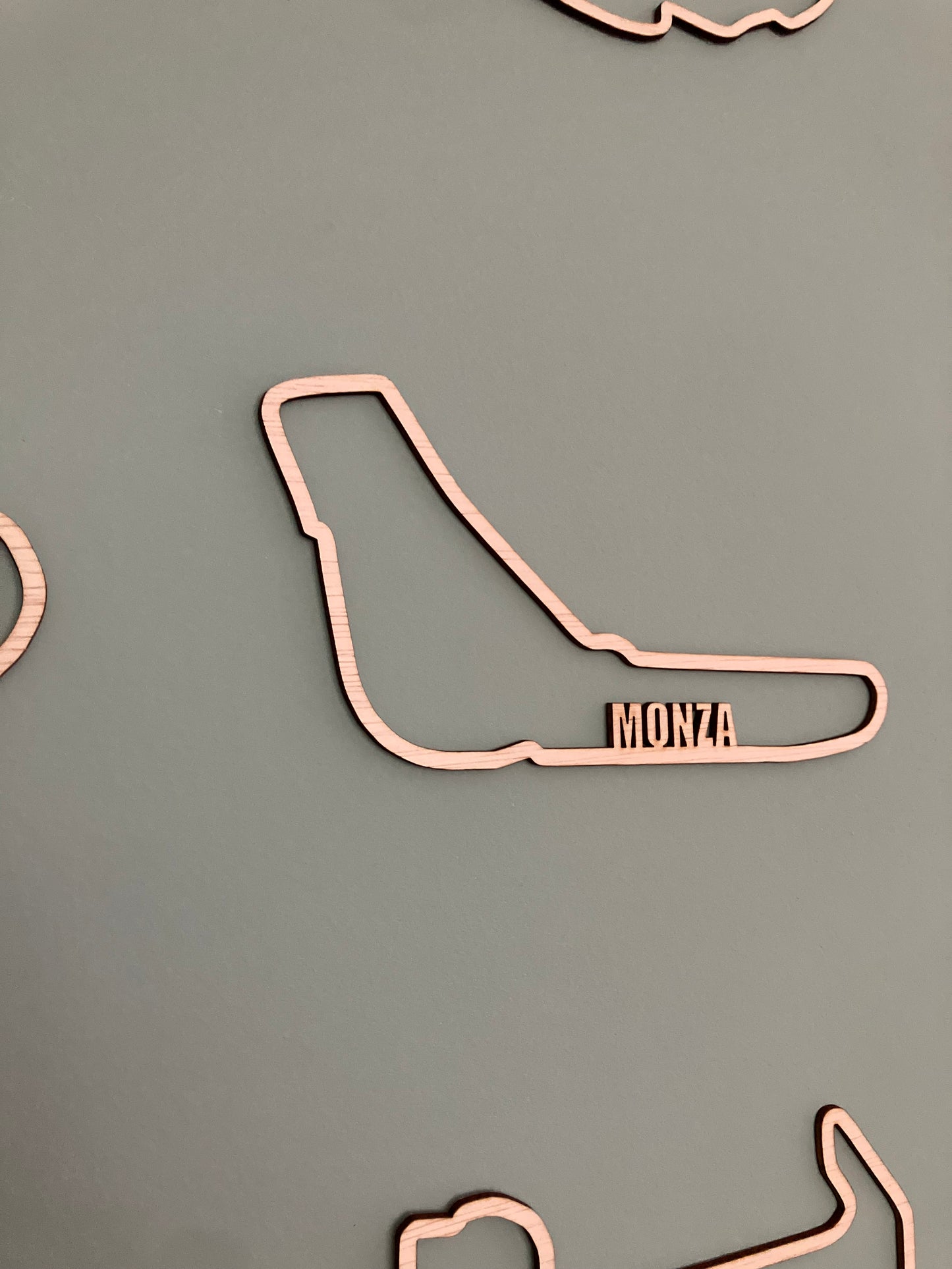 F1 circuit met naam - losse circuits