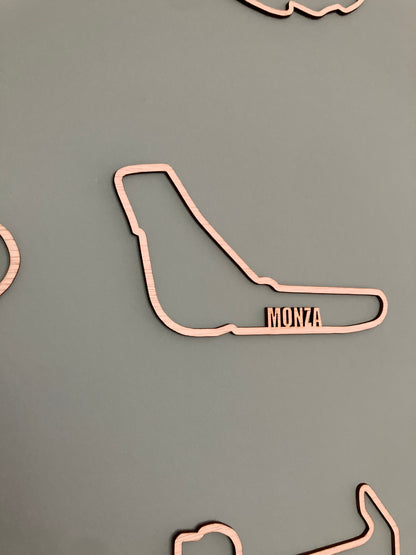 F1 circuit met naam - losse circuits