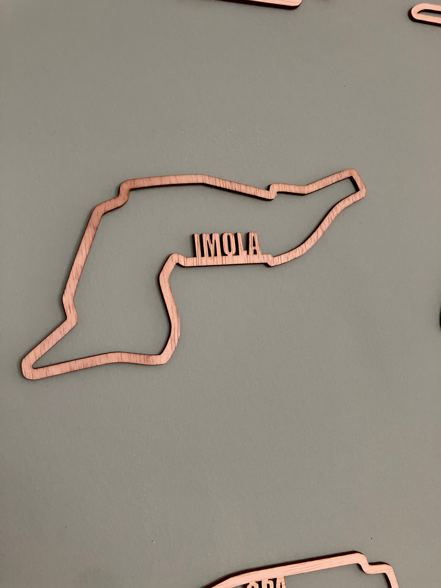 F1 circuit met naam - losse circuits