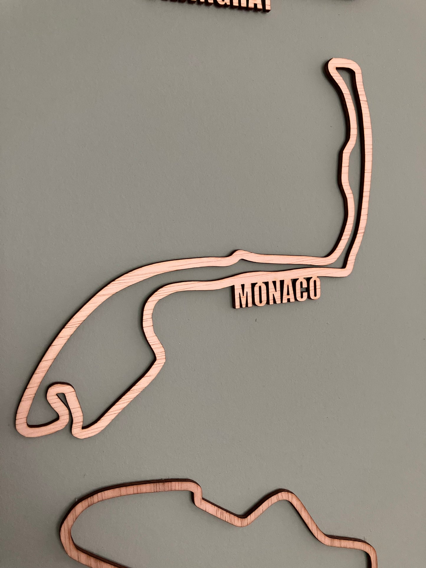 F1 circuit met naam - losse circuits
