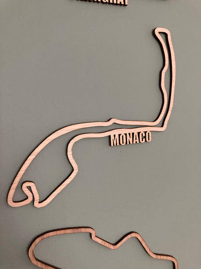 F1 circuit met naam - losse circuits