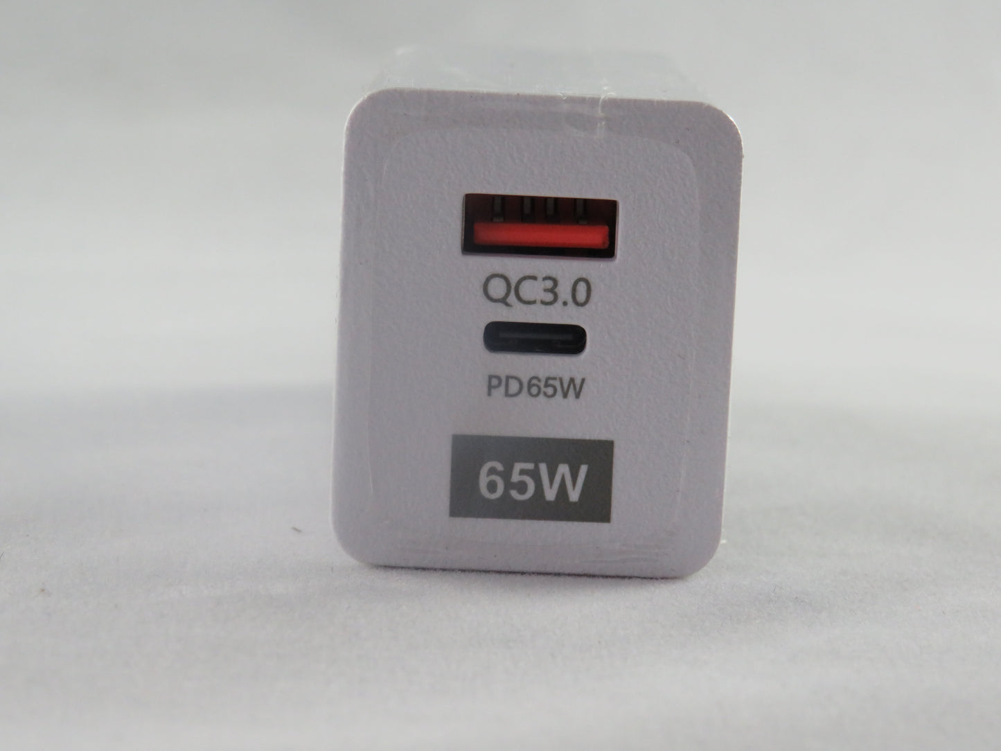 GaN 65W snellader USB en USB-C