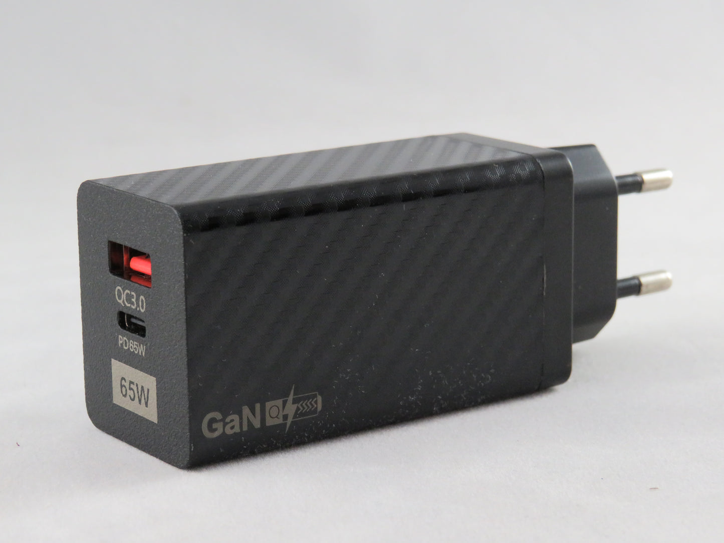 GaN 65W snellader USB en USB-C