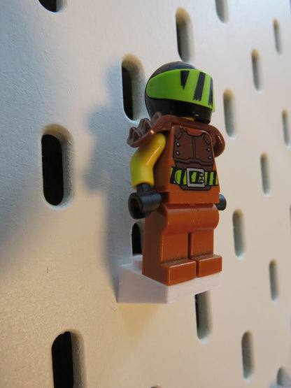 2x2 montageblokjes - Passend op IKEA Skadis - Passend op LEGO