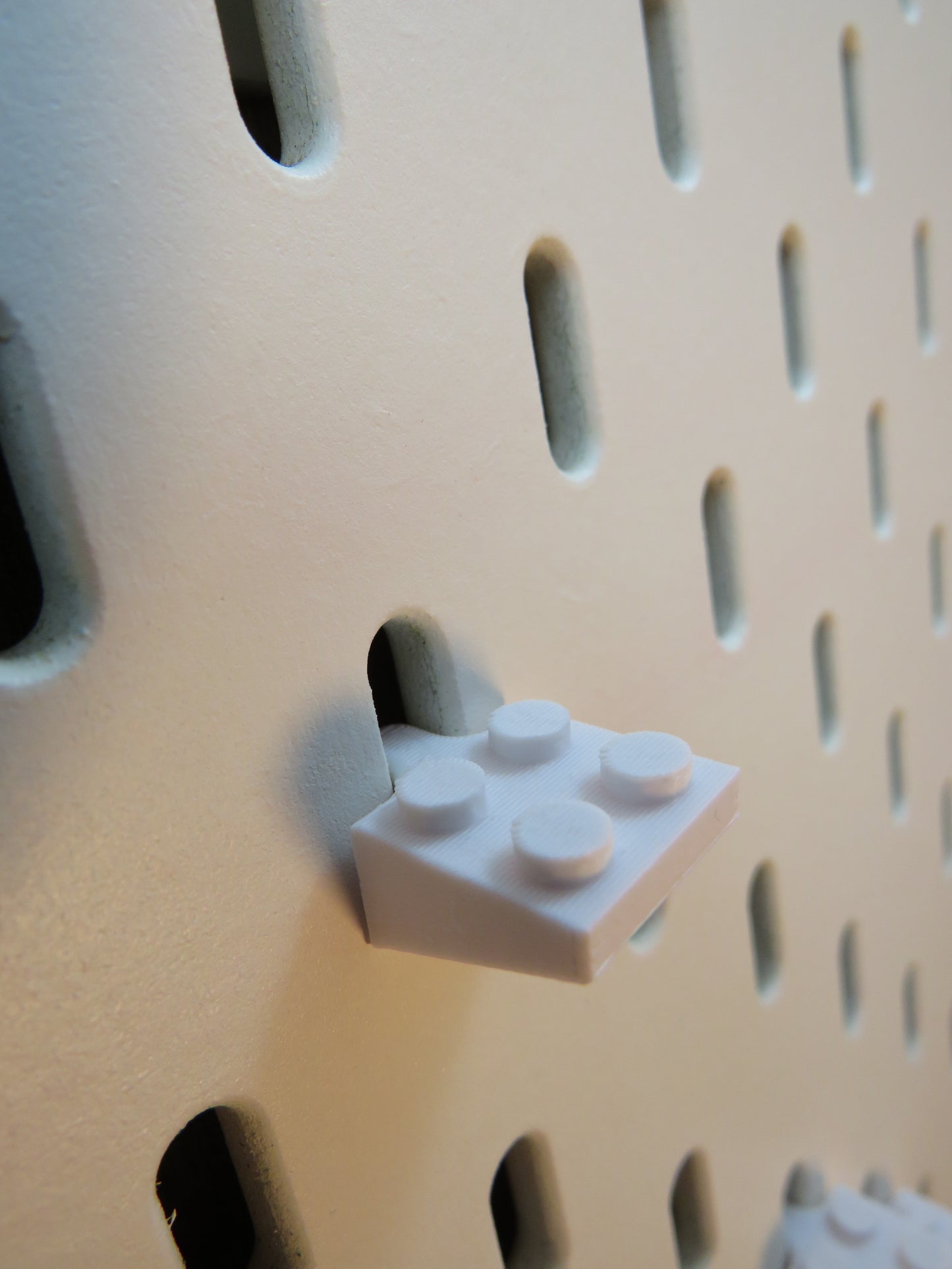 2x2 montageblokjes - Passend op IKEA Skadis - Passend op LEGO