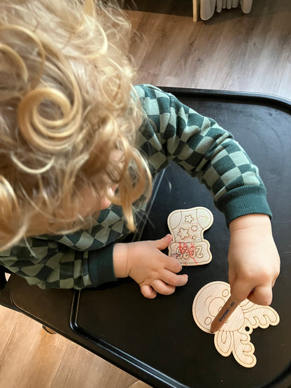 Kerstballen versieren