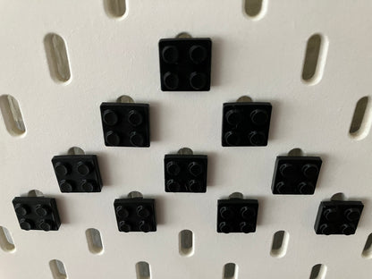 2x2 montageblokjes verticaal - Passend op IKEA Skadis - Passend op LEGO