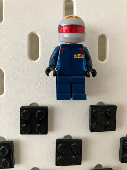 2x2 montageblokjes verticaal - Passend op IKEA Skadis - Passend op LEGO