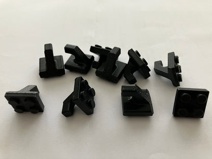 2x2 montageblokjes verticaal - Passend op IKEA Skadis - Passend op LEGO