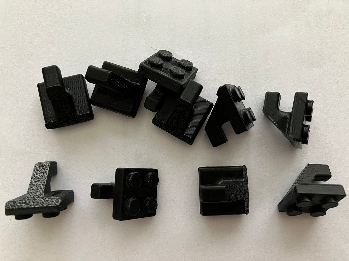 2x2 montageblokjes verticaal - Passend op IKEA Skadis - Passend op LEGO