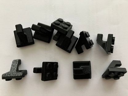 2x2 montageblokjes verticaal - Passend op IKEA Skadis - Passend op LEGO