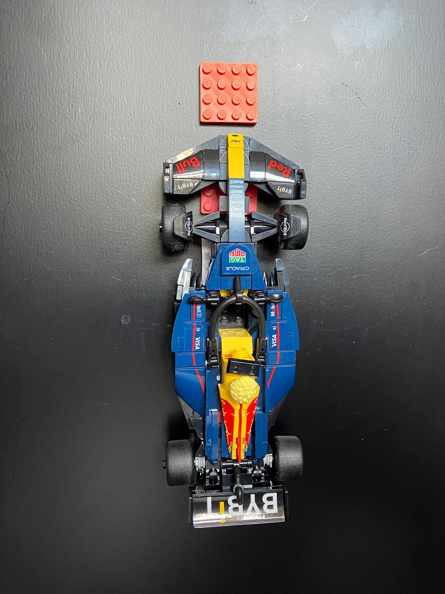 4x4 Magnetische montageblokjes verticaal - passend op LEGO