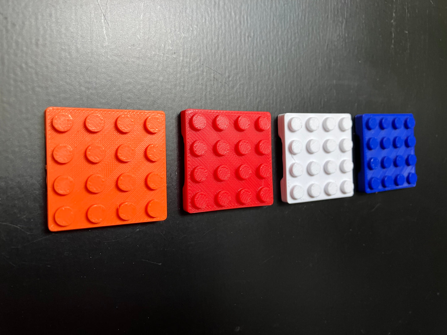 4x4 Magnetische montageblokjes verticaal - passend op LEGO