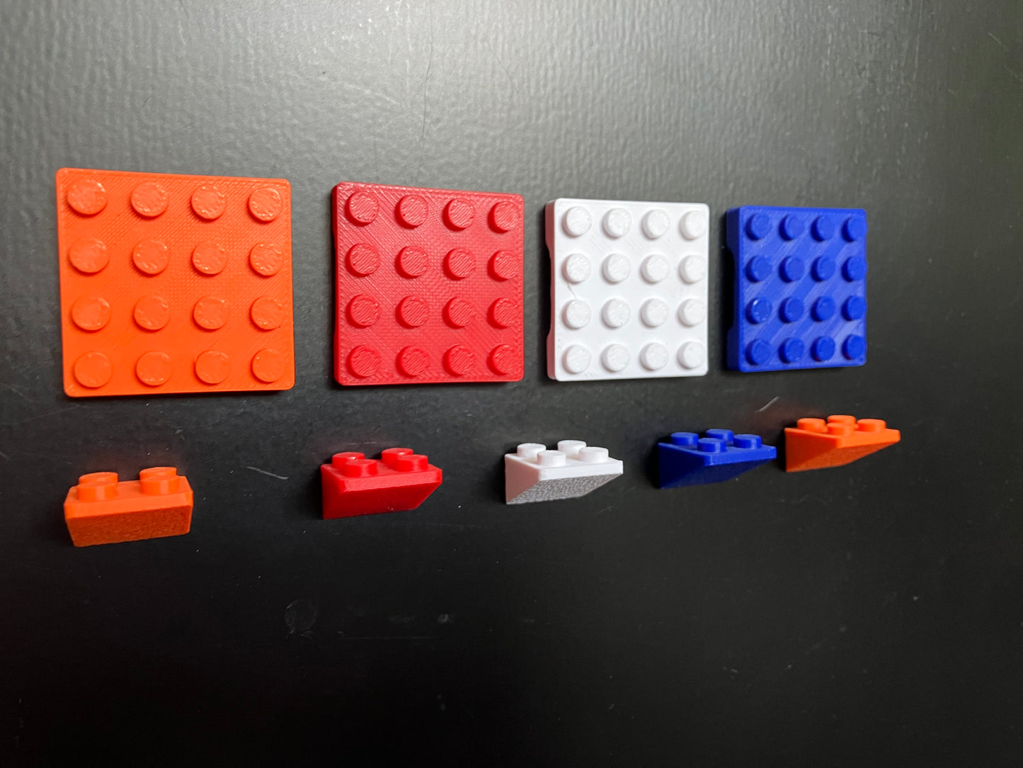4x4 Magnetische montageblokjes verticaal - passend op LEGO