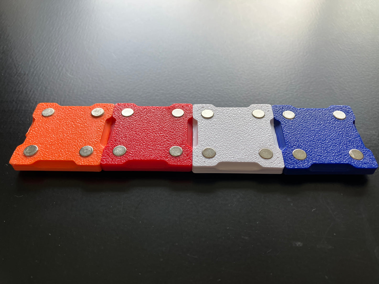 4x4 Magnetische montageblokjes verticaal - passend op LEGO