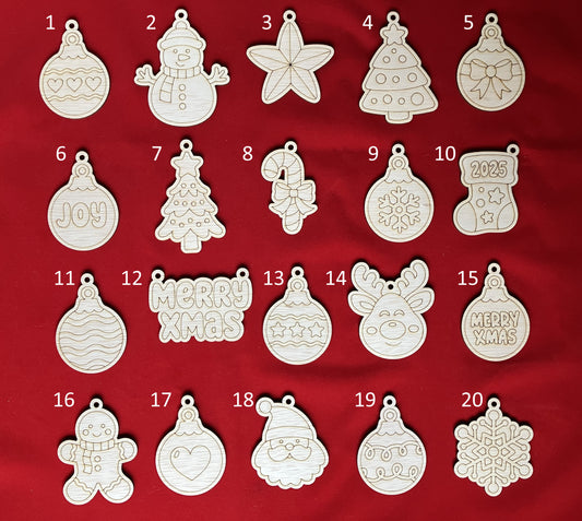 Kerstballen versieren