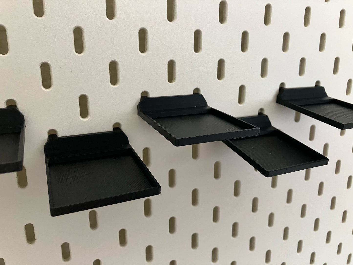 Plateau voor Brickheadz - 5 stuks - Passend op IKEA Skadis - Passend op LEGO Brickheadz
