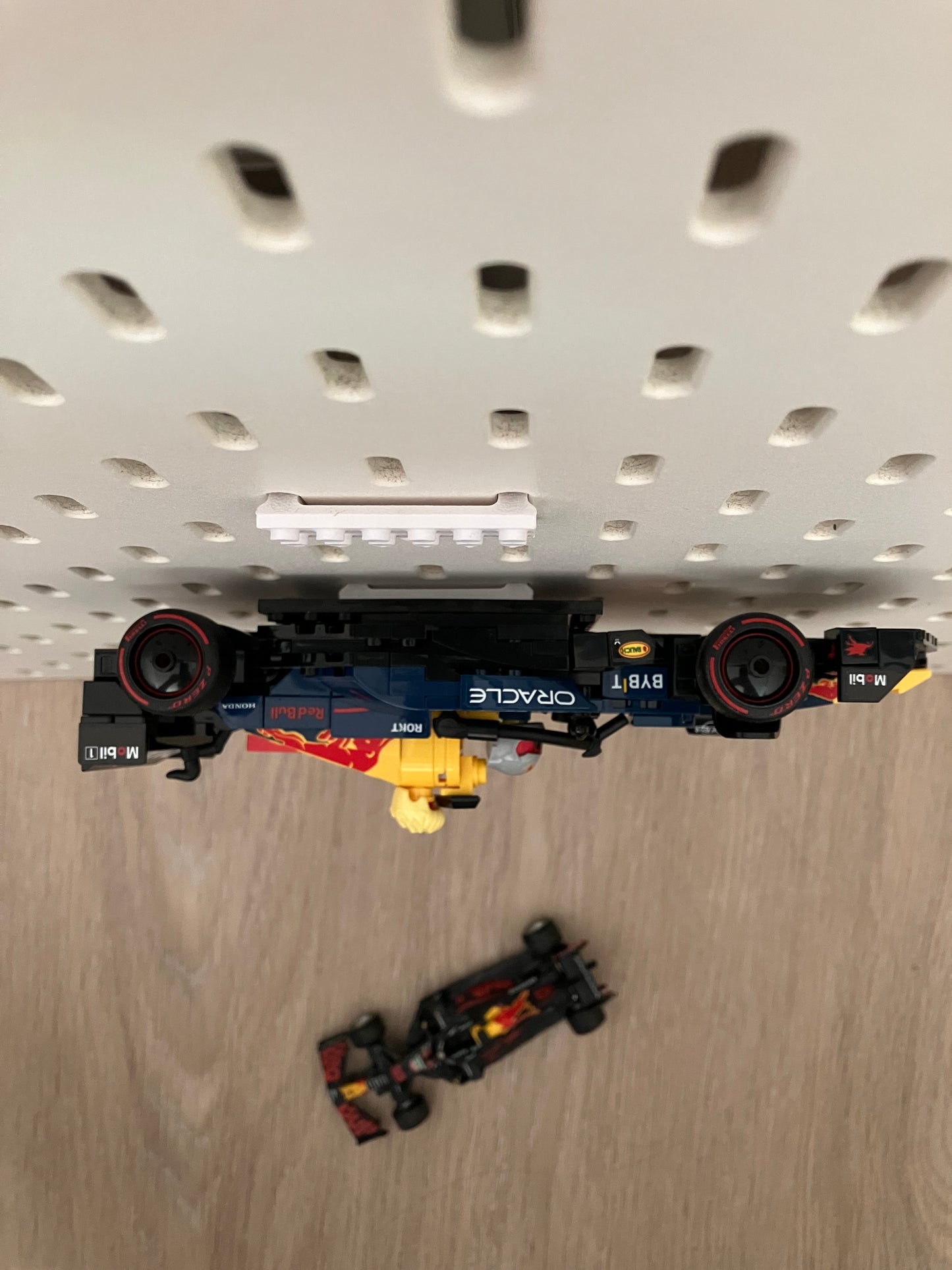 6x2 montageblokjes verticaal - Passend op IKEA Skadis - Passend op LEGO